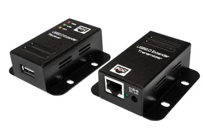 Logilink Set extenseur USB 2.0, avec 1port USB Hub, PoE