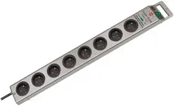brennenstuhl Prolongateur multiprise "Super-Solid", 8 prises