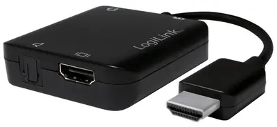 LogiLink Extracteur convertisseur audio 4K x 2K HDMI, noir
