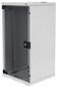 DIGITUS Boîtier mural 10", 12 U, (L)312 x (H)300 mm, gris