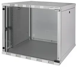 LogiLink Coffret mural 19", démonté, 9 U, gris clair