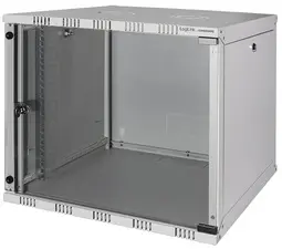 LogiLink Coffret mural 19", démonté, 9 U, gris clair