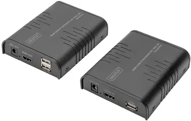 DIGITUS Extenseur récepteur HDMI KVM IP, Full HD