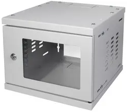 Logilink Coffret mural 10" SoHo, monté, 4 U, gris clair