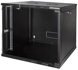LogiLink Coffret mural 19", démonté, 15 U, noir