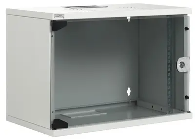 DIGITUS Coffret mural 19" SoHo, démonté, 7U, gris