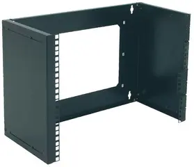 DIGITUS support mural 19" universel,18 U, (RAL 9005), noir