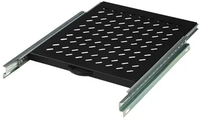 DIGITUS étagère 19", 1U, extensible, profondeur: 525 mm,