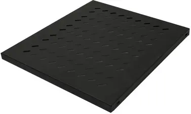 LogiLink Etagère 19", 1 U, monatge fixe, (P)345 mm, gris
