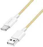 LogiLink Câble USB 2.0, USB-A - USB-C, 0,5 m, jaune