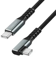 LogiLink USB 3.2 Kabel, USB-C - USB-C abgewinkelt, 0,5 m