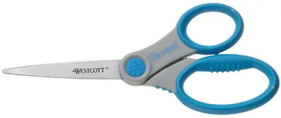 WESTCOTT Ciseaux Microban Softgrip, longueur: 180 mm