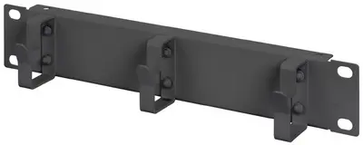 DIGITUS Panneau de gestion de câbles 10", 1U, 3 guide-câbles