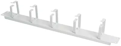 DIGITUS Panneau guide-câble 19", 1U, 5 étriers guide-câble