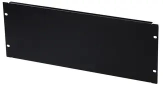 DIGITUS plaque de recouvrement 19", 4 U, (RAL 9005), noir