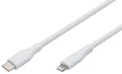 DIGITUS Câble silicone, USB-C - Lightning, 0,5 m