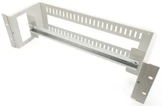 DIGITUS Support de rail DIN 19", avec rail DIN, 3 U