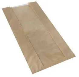 STARPAK Sachet à pain "pure", 300 x 160 x 60 mm, marron