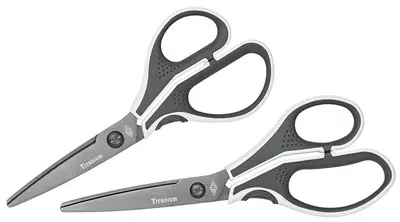 WEDO Ciseaux en acier inoxydable TITANE CUT-IT, (L): 210 mm