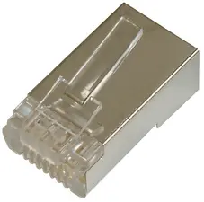 DIGITUS Fiche modulaire RJ45, cat.5e, blindé