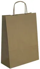 APLI Sac en papier, kraft, grand, brun