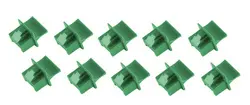 shiverpeaks Capuchon de protection pour fiche RJ45, vert