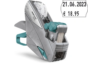 METO Étiqueteuse de prix Classic M 2026, 2 lignes