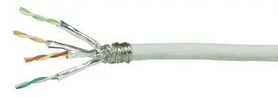 LogiLink Câbe d'installation, Cat.6, S/FTP, 50 m, blanc