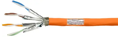 LogiLink Câble d'installation, Cat.7, S/FTP, 500 m, Simplex