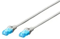DIGITUS Câble patch, Cat. 5e, U/UTP,  2,0 m, gris