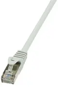 LogiLink Câble Patch, Cat. 5e, F/UTP, 7,5 m, gris, gaine en