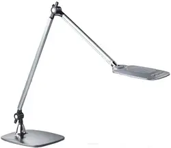 PAPERFLOW Lampe de table à LED JIM, socle, argent