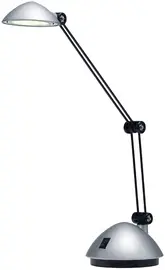 Hansa Lampe de bureau à LED Space, argent satiné