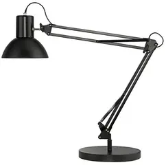 UNiLUX Lampe de bureau SUCCESS 80, pince/socle, noir