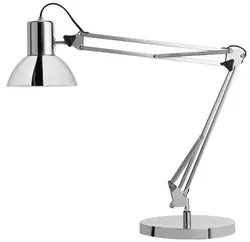 UNiLUX Lampe de bureau à LED SUCCESS 80, pince/socle, chrome