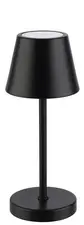 APS Lampe de bureau rechargeable à LED MERLE MICRO, noir
