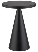 APS Lampe de bureau rechargeable à LED CONE, noir