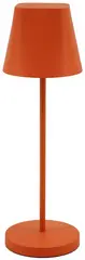 UNiLUX Lampe de table LED rechargeable AVA, sur pied, orange