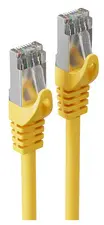 shiverpeaks Câble patch, Cat. 6A, S/FTP, 7,5 m, jaune