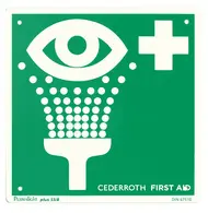 CEDERROTH Panneau de signalisation "Douche oculaire