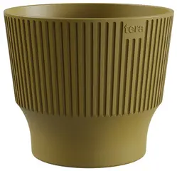 tera Cache-pot "Mini", diamètre: 130 mm, golden lime