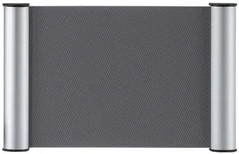FRANKEN Plaque de porte clip, 180 x 115 mm - A6,  argent