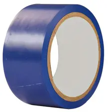rillprint Bande de marquage au sol, 50 mm x 33 m, bleu