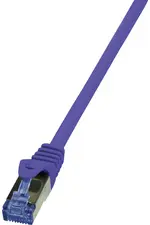 LogiLink Câble Patch, Cat. 6A, S/FTP, 10,0 m, violet