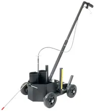 DURABLE Chariot de marquage au sol DURALINE EasyTrack, noir