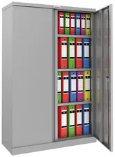 phoenix Armoire de bureau SCL1891, en acier, gris clair