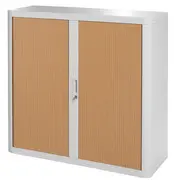 PAPERFLOW Armoire à rideau easyOffice, 2 étagères