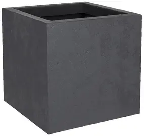 poétic Bac à plantes BASALT UP, cubique, 295 mm, vert amande