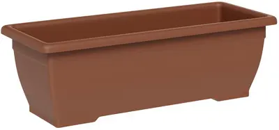 tera Jardinière "Nara", largeur: 600 mm, terracotta