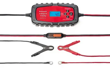 IWH Chargeur de batterie voiture 6,5A, 6/12V
